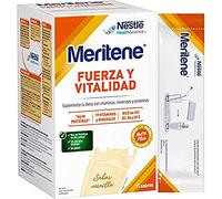 Meritene Fuerza y Vitalidad Batido Sabor Vainilla, 15 Sobres DESCUENTO 2 Euros