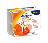 Meritene Fuerza y Vitalidad Crema - Selección de Huerto - 2 x 200 ml | Crema Hiperproteica Selección de Huerto | Lista para Tomar | Con Proteínas