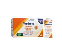 Meritene | Fuerza y Vitalidad Drink | Sabor Vainilla | Listo para Tomar |Fuerza para tus Músculos, Vitalidad para ti | Batido con Proteínas, Vitaminas y Minerales | 12 Unidades x 180 ml