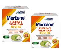 Meritene Fuerza y vitalidad SABOR NEUTRO. DUPLO OFERTA: 2x7 sobres (NEUTRO, 14 sobres x 50 gramos)