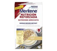 Meritene Nutrición Reforzada Buenas Noches | Crema de Cereales para Cena | Rica en Proteínas, Vitaminas y Minerales | Sin Azúcar Añadida | Fácil de Ingerir | Para Personas Mayores | 520g