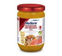 Meritene | Nutricion Reforzada Puré de Atún con Verduras | Alimento Fresco y Nutritivo | Tarrito para Adultos | Para Personas con Dificultad para Tragar | 300 gr