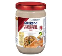 Meritene | Nutrición Reforzada Puré de Guiso de Lomo con Patatas | Alimento Fresco y Nutritivo | Tarrito para Adultos | Para Personas con Dificultad para Tragar | 300 gr