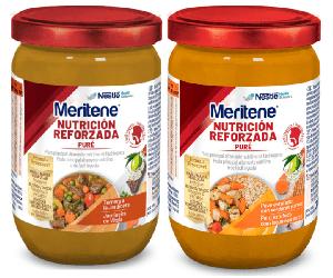 Meritene Resource Puré Ternera a la Jardinera 300 gr + Puré Pavo Estofado con Verduras y Arroz 300 gr