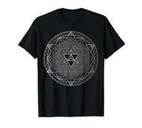 Merkaba - Diseño geométrico de simetría Sagrada con Mandala Camiseta