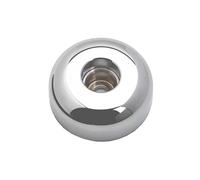 MERKUR Soporte de afeitado cromado brillante 4006, antideslizante con corte recto, ideal para afeitado en húmedo, latón, apto para maquinillas de afeitar 15C, 23C, 24C, 25C, 33C, 34C y 37C, fabricado