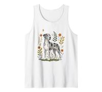 Merle Great Dane Dog Lover Camiseta sin Mangas