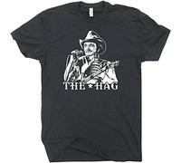 Merle Haggard - Camiseta para hombre, diseño vintage de música country, banda de concierto, Negro, XL
