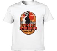 Merle Haggard Country Music Tour Logo Fashion Men's T-Shirt Short Sleeve White S