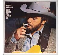MERLE HAGGARD - MERLE HAGGARD - going where the lonely go EPIC 38092 (LP vinyl record)