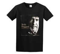 Merle Haggard Working In Tennessee Men's T-Shirt Unisex Black Men Tees XL