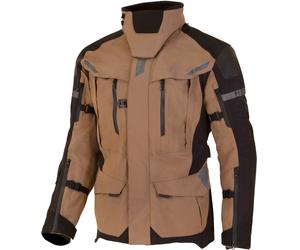 Merlin Akashi Pro D30 Laminated Chaqueta textil de moto impermeable, marrón, tamaño M para Hombres