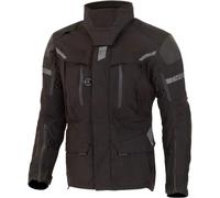 Merlin Akashi Pro D30 Laminated Chaqueta textil de moto impermeable, negro, tamaño M para Hombres