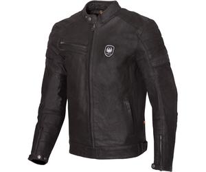 Merlin Alton II D3O Chaqueta de cuero para moto, negro, tamaño M para Hombres