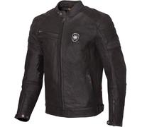 Merlin Alton II D3O Chaqueta de cuero para moto, negro, tamaño S para Hombres