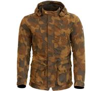Merlin Belmot Camo Chaqueta encerada de la motocicleta, marrón, tamaño M para Hombres