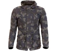 Merlin Belmot Camo Chaqueta encerada de la motocicleta, tamaño S para Hombres