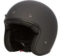 Merlin Blackbird Carbon Casco a reacción, negro, tamaño M para Hombres
