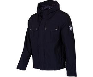 Merlin Bramshaw Laminate Chaqueta impermeable, negro, tamaño L para Hombres