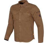 Merlin Brody D3O Camisa de motocicleta de una sola capa, marrón, tamaño 3XL para Hombres
