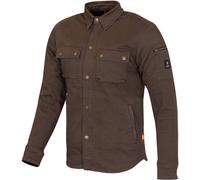 Merlin Brody D3O Camisa de motocicleta de una sola capa, marrón, tamaño S para Hombres