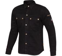 Merlin Brody D3O Camisa de motocicleta de una sola capa, negro, tamaño 2XL para Hombres