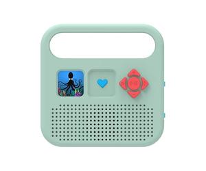 MERLIN - Caja de Historias con 1000 títulos incluidos - Contenido Bayard Milan & Radio France - 3-12 años - Verde Almendra - Versión 2