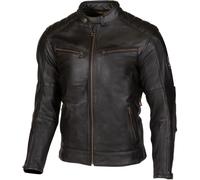 Merlin Chase II D3O Chaqueta de cuero para moto, negro, tamaño 38 para Hombres