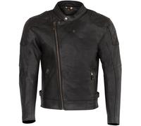 Merlin Chester D3O Cafe Chaqueta de cuero de motocicleta, negro, tamaño XL para Hombres