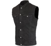Merlin Club Denim D3O Chaleco de moto, negro, tamaño S para Hombres