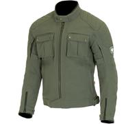 Merlin Coplow Eco D30 Chaqueta textil de motocicleta laminada, verde, tamaño M para Hombres