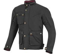 Merlin Expedition Chaqueta encerada en motocicleta, negro, tamaño 3XL para Hombres