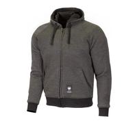 Merlin Hamlin II Sudadera con capucha de motocicleta, gris, tamaño L para Hombres