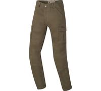 Merlin Harlow Pantalones textiles para motocicletas, verde, tamaño S para Hombres