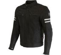 Merlin Hixon II D3O Chaqueta de cuero de motocicleta, negro, tamaño M para Hombres