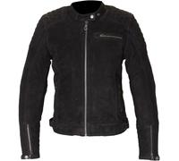 Merlin Isla TFL D3O Chaqueta de cuero de moto para mujer, negro, Talla XL