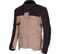 Merlin Mahala D3O Explorer Chaqueta textil para motocicleta, negro-beige, tamaño 2XL para Hombres