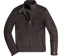 Merlin Mia Chaqueta de cuero de motocicleta para damas, marrón, Talla XS