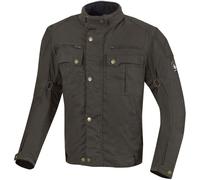 Merlin Perton Chaqueta encerada para motocicleta, marrón, Talla 3XL