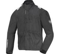 Merlin Platinum Laminate Chaqueta de lluvia, negro, tamaño L para Hombres