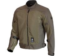 Merlin Prospect Air Mesh Chaqueta Textil Moto, verde, tamaño S para Hombres