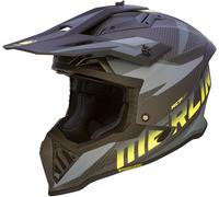 Merlin Recon Code Matt Carbon Casco de motocross, Talla S (55/56)