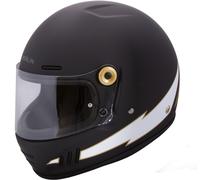 Merlin Revival Vintage Flash Casco, Black Matt, Talla XS (54)