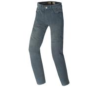 Merlin Stretford Jeans de motocicleta Aramide, gris/azul, Talla S