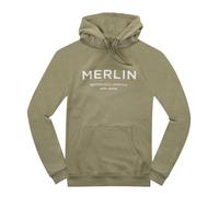 Merlin Sycamore Pull-Over Sudadera con capucha, verde-marrón, tamaño 2XL para Hombres