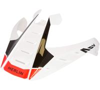 Merlin Torres Adventure Pico de casco, blanco-rojo para Hombres