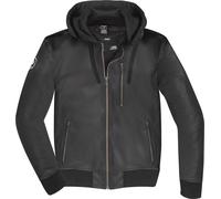 Merlin Trance Chaqueta de cuero de motocicleta, negro-marrón, tamaño L para Hombres