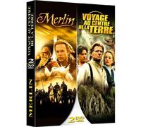 Merlin + Voyage au centre de la Terre [Francia] [DVD]
