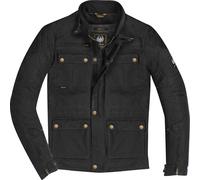 Merlin Yoxall II Chaqueta encerada de motocicleta, negro, tamaño 4XL para Hombres