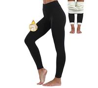 Merlvida Leggins Termicos Mujer Invierno Forro Polar Grueso Mallas Termicas Deporte Push Up Pantalones Termicos Cintura Alta Leggings Mujer Calientes Elásticos Mayas Ropa Termica Yoga Correr Fitness